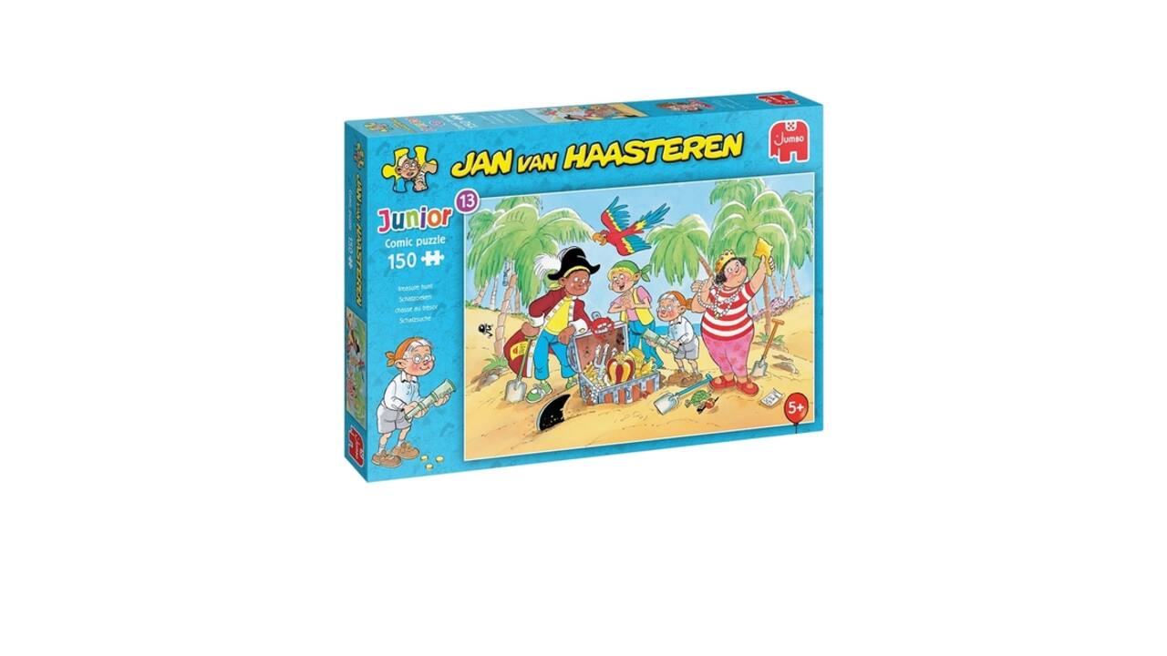 Puzzel Jan van Haasteren Junior 13 Treasure Hunt 150 stukjes