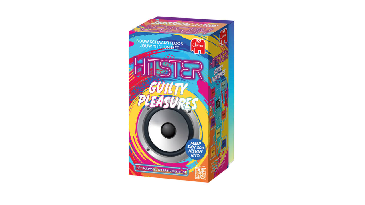Muziekspel Hitster Guilty Pleasure 16+