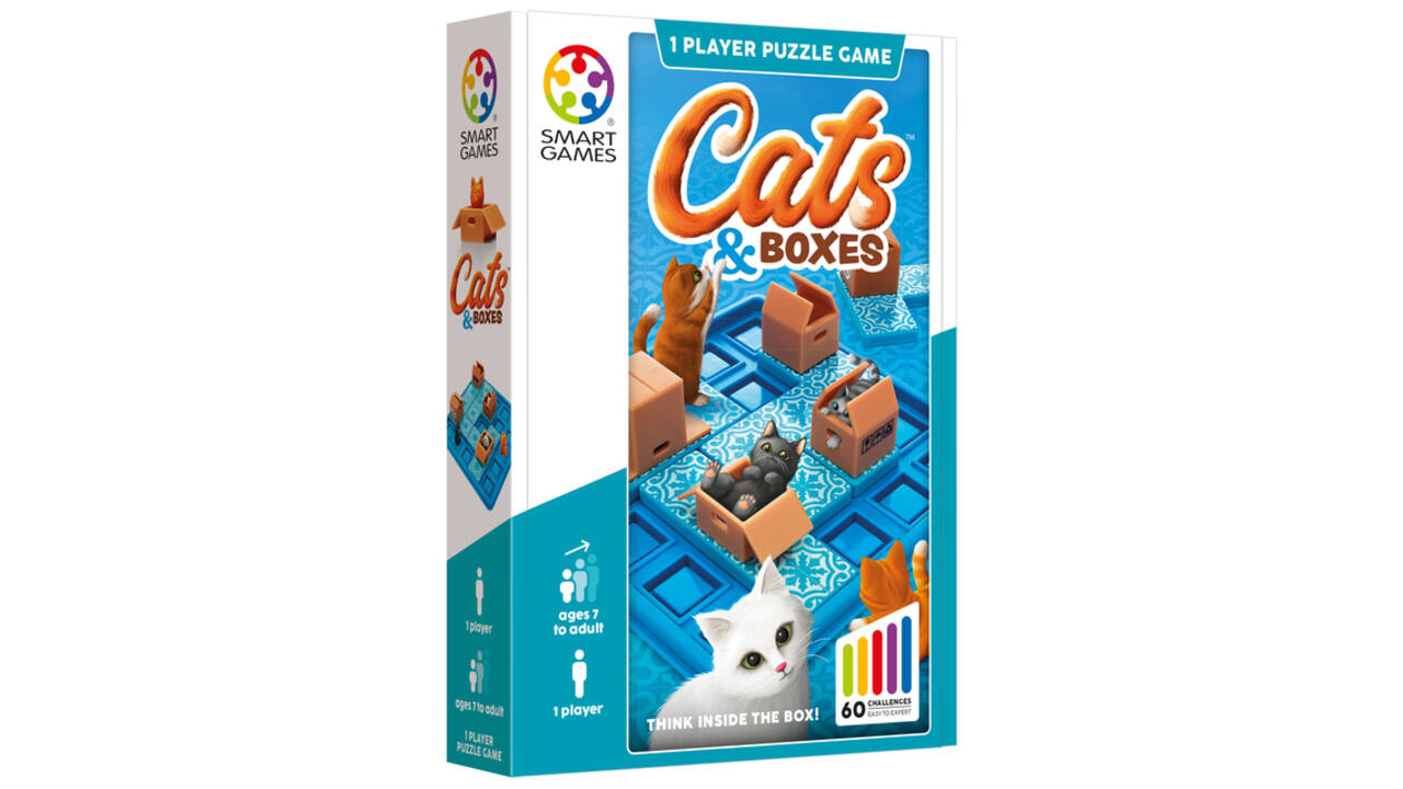 Puzzelspel Smart Games Cats & Boxes