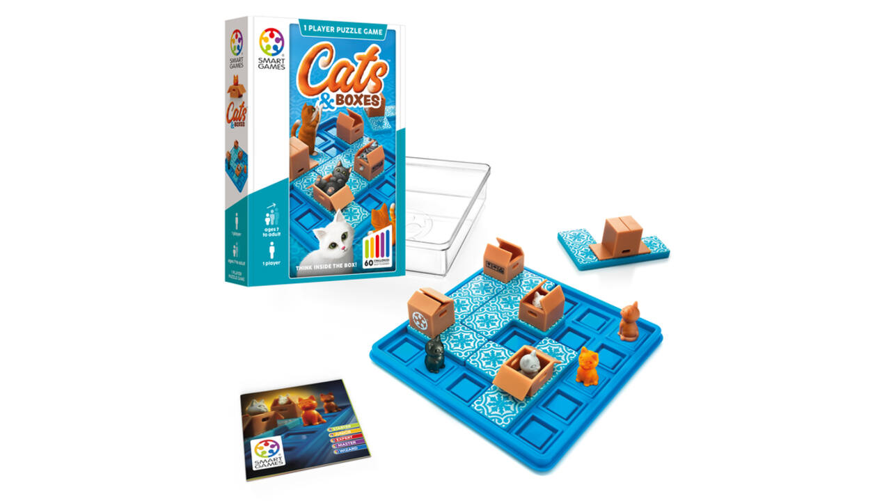 Puzzelspel Smart Games Cats & Boxes