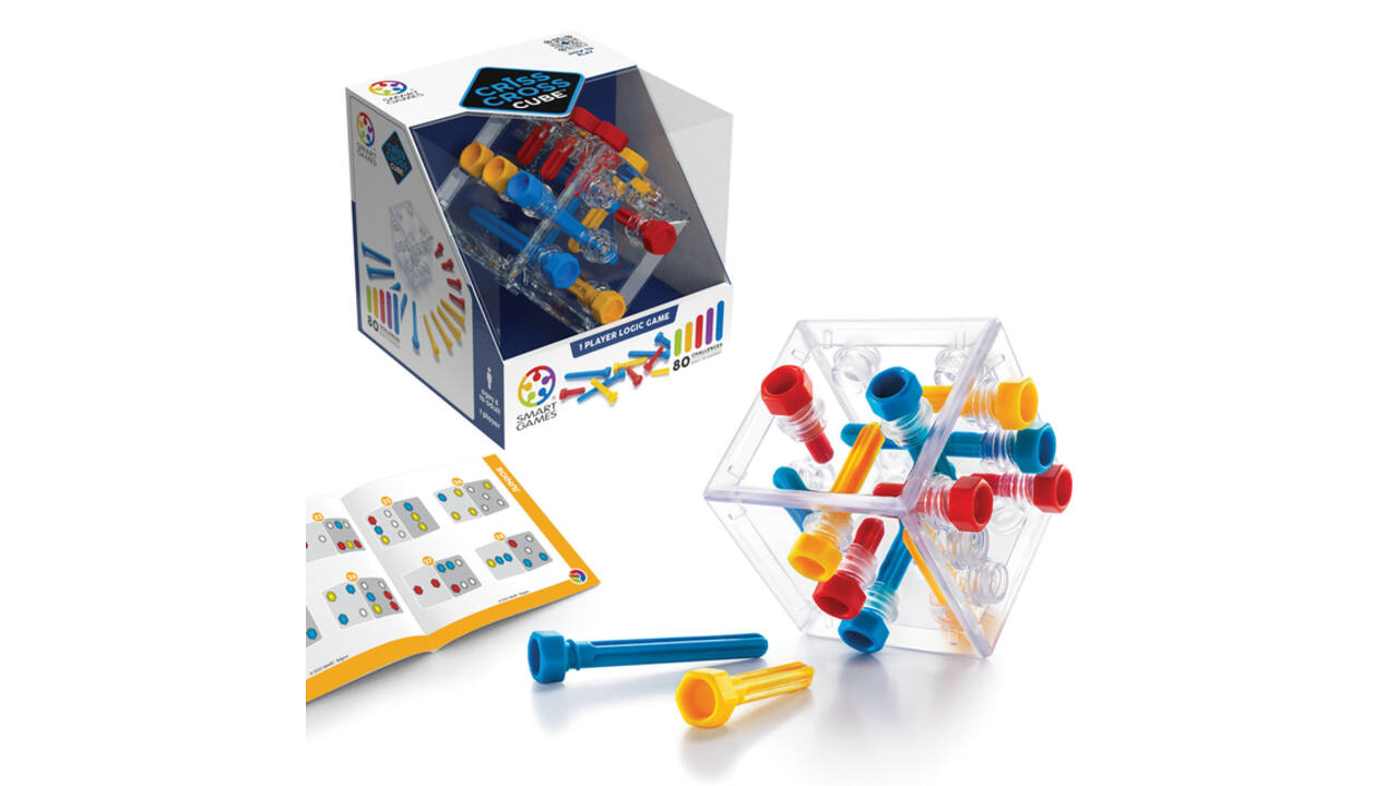 Display 6 st: Criss Cross Cube Puzzler (80 oprcht)