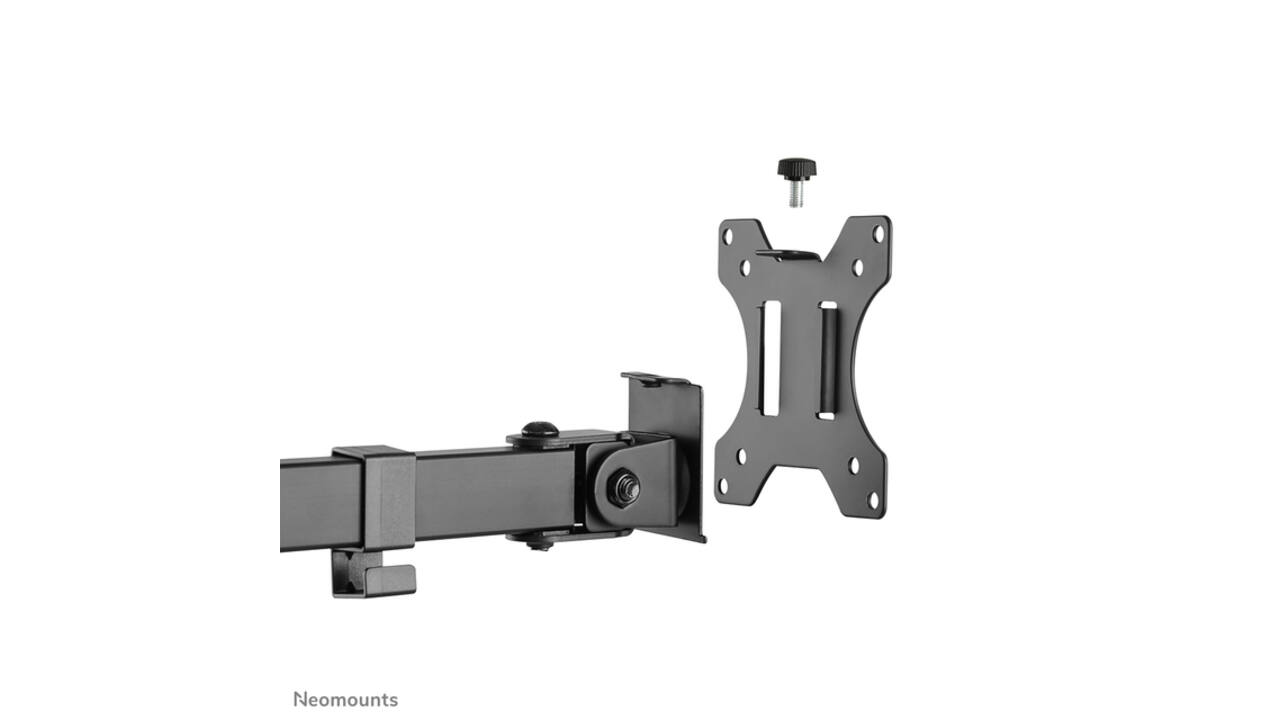 Monitorarm met laptopstandaard Neomounts FPMA-D550NOTEBOOK zwart