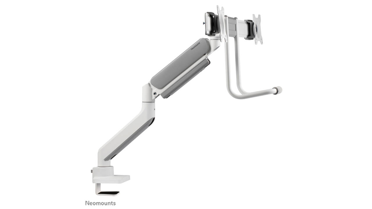 Monitorarm Neomounts NEXT Core dual 17-32" wit
