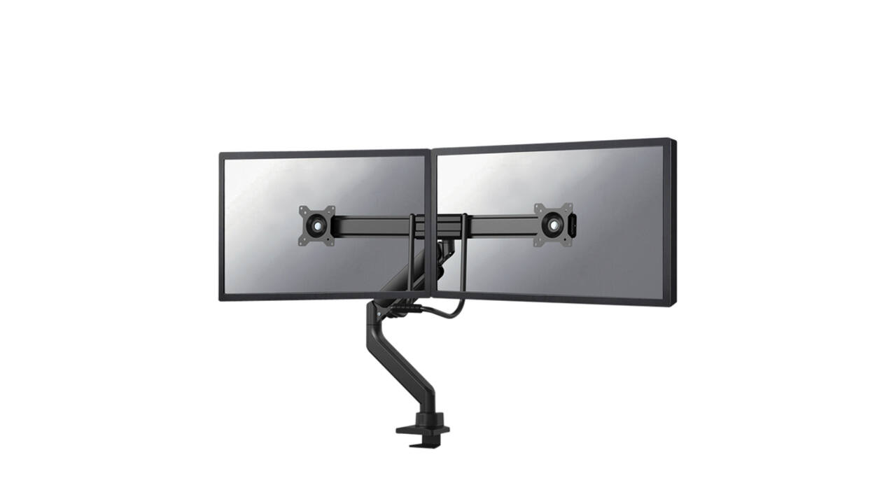 Monitorarm Neomounts NEXT Core dual 17-32" zwart