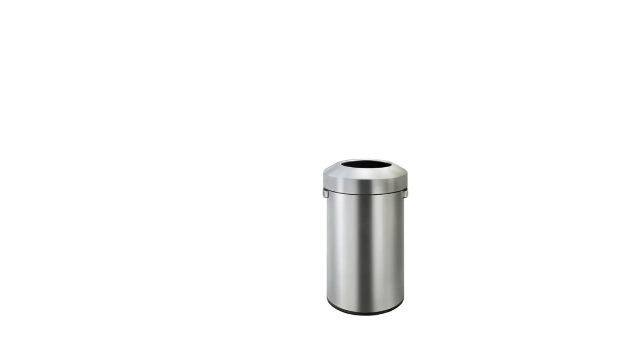 Afvalbak EKO Urban Bin 60liter RVS
