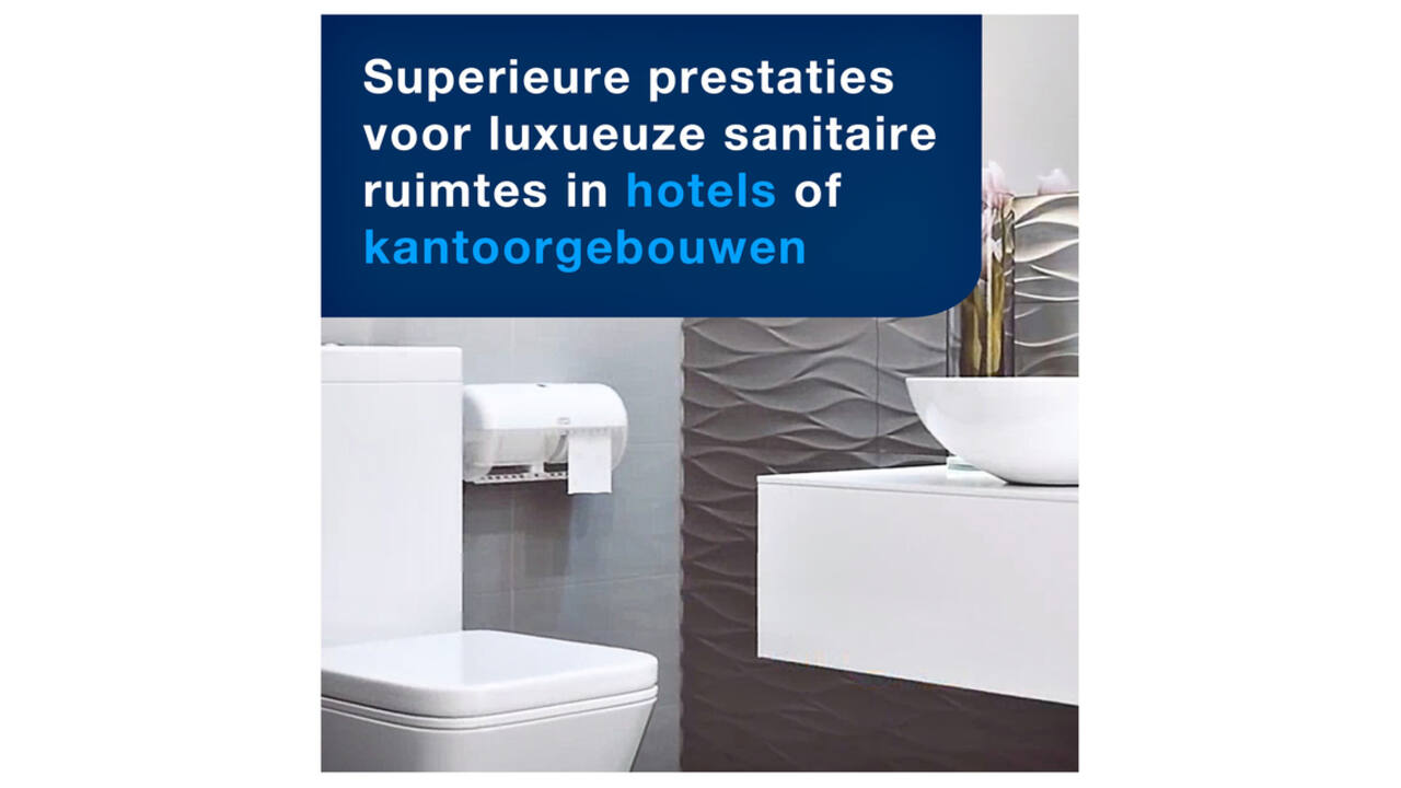 Toiletpapier Tork T4 Advanced 2-laags 400 vel wit 472168