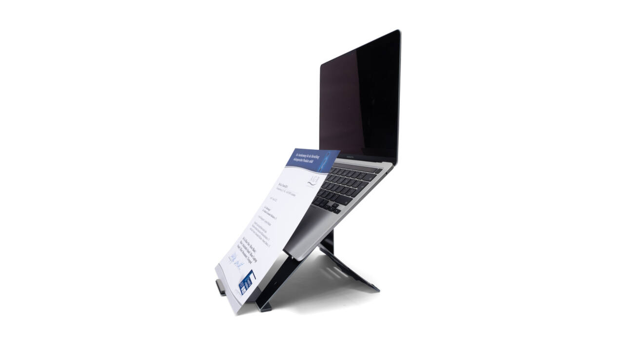 Laptopstandaard R-Go Riser Documenthouder