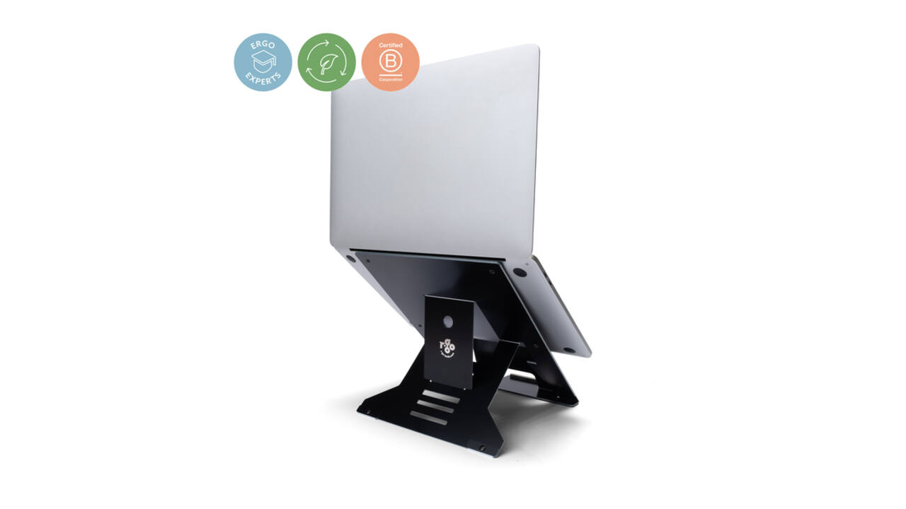 Laptopstandaard R-Go Riser Documenthouder