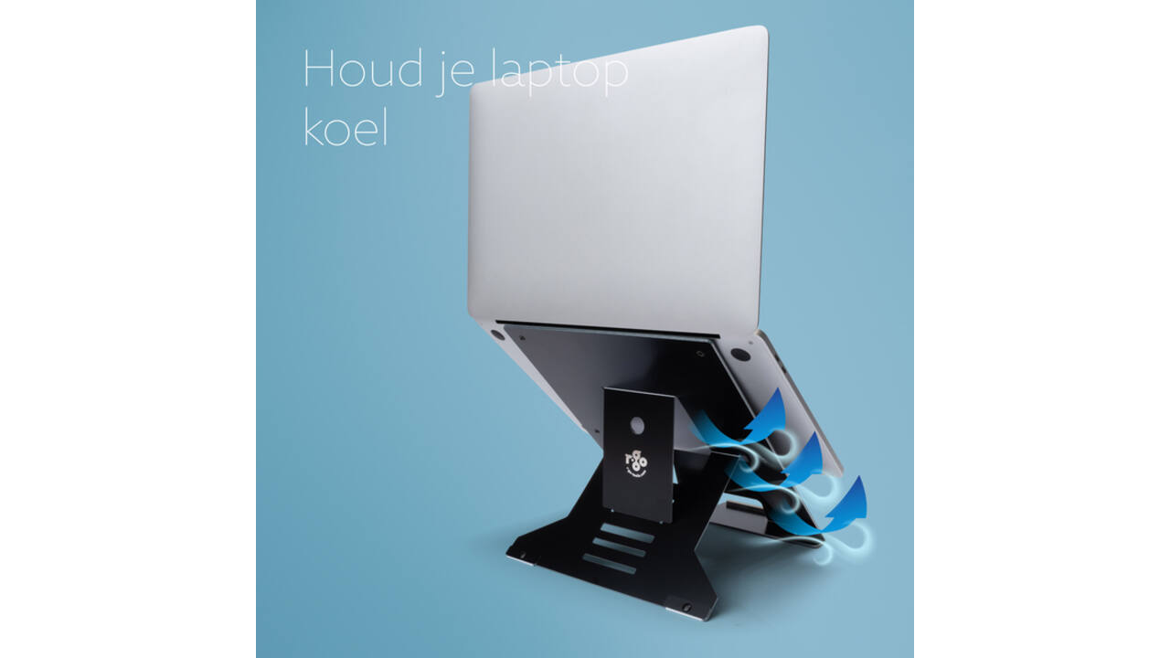 Laptopstandaard R-Go Riser Documenthouder