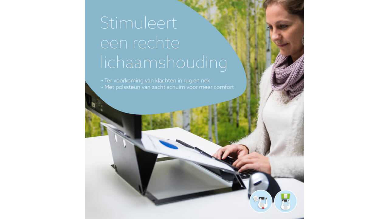 Documenthouder R-Go Read 2 Write Acryl