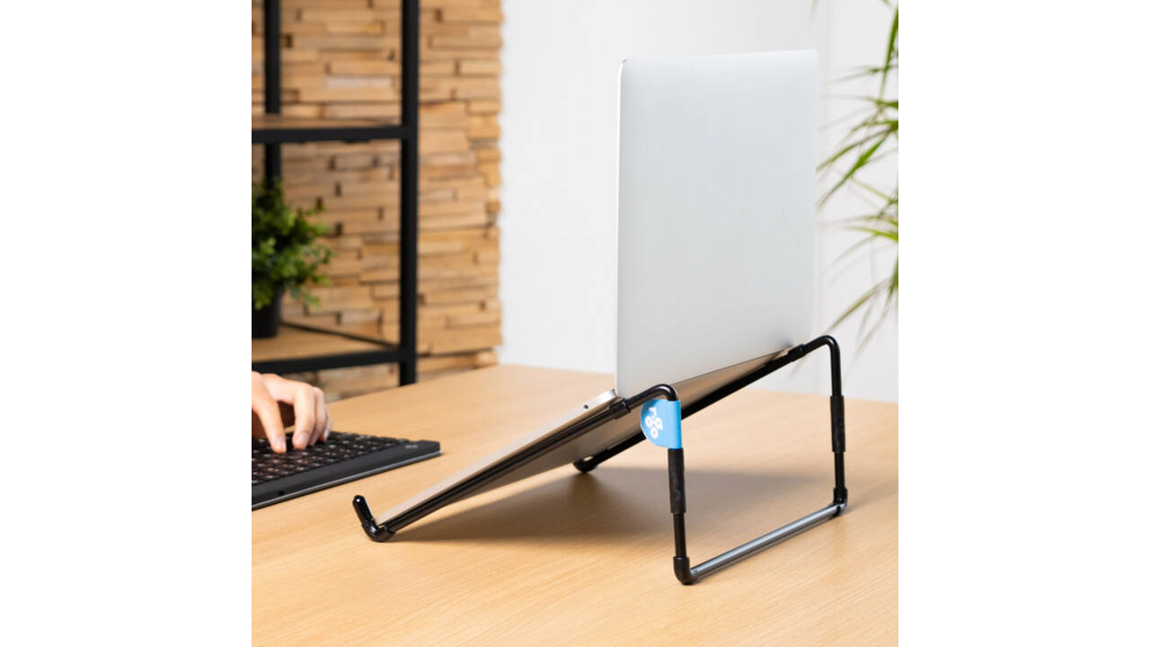Laptopstandaard R-Go Travel Zwart