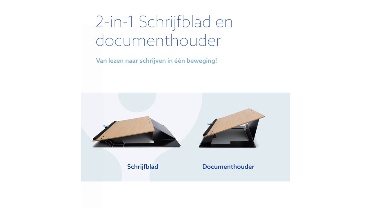 Documenthouder R-Go Read 2 Write Eikenhout
