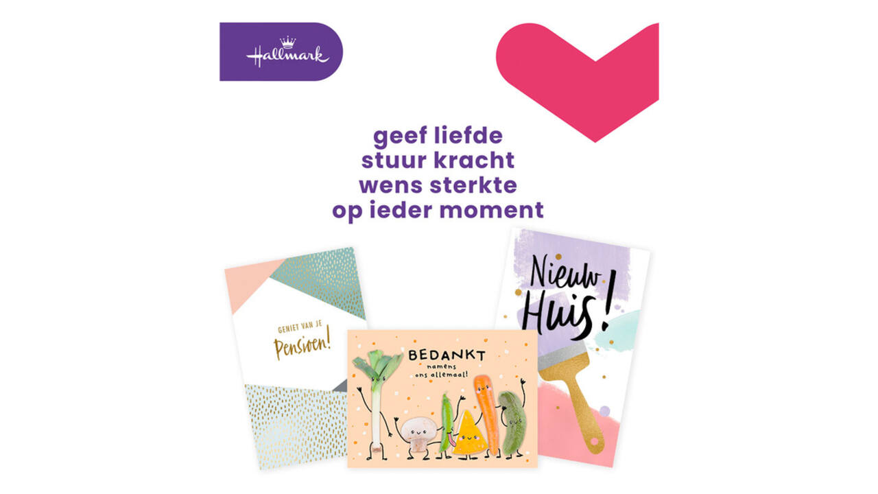 Wenskaart Hallmark Business Box diversen navulset à 12 stuks