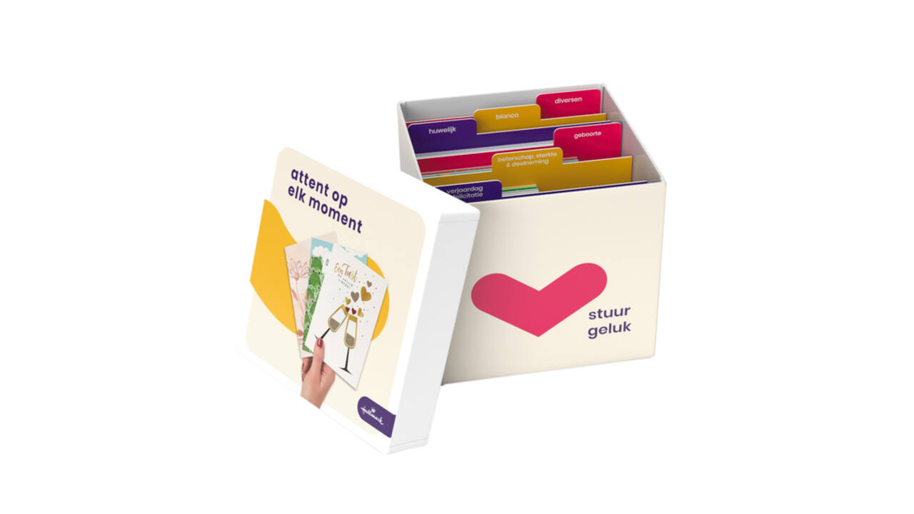 Wenskaartbox Hallmark Business Box inclusief 80 wenskaarten
