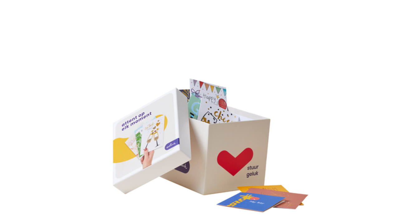 Wenskaartbox Hallmark Business Box inclusief 80 wenskaarten