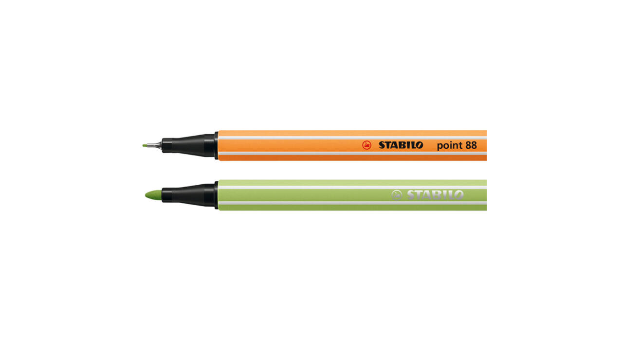 Fineliner STABILO point 88 & Pen 68  Arty creative ass luxe box 68st