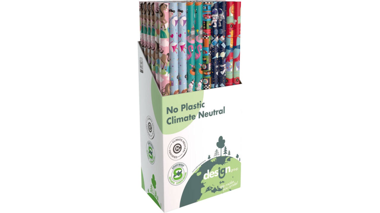 Inpakpapier IG Group Kids 200x70cm assorti