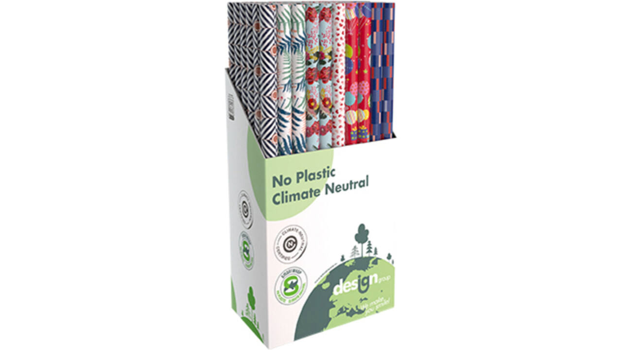Inpakpapier IG Group All Occasions 200x70cm assorti
