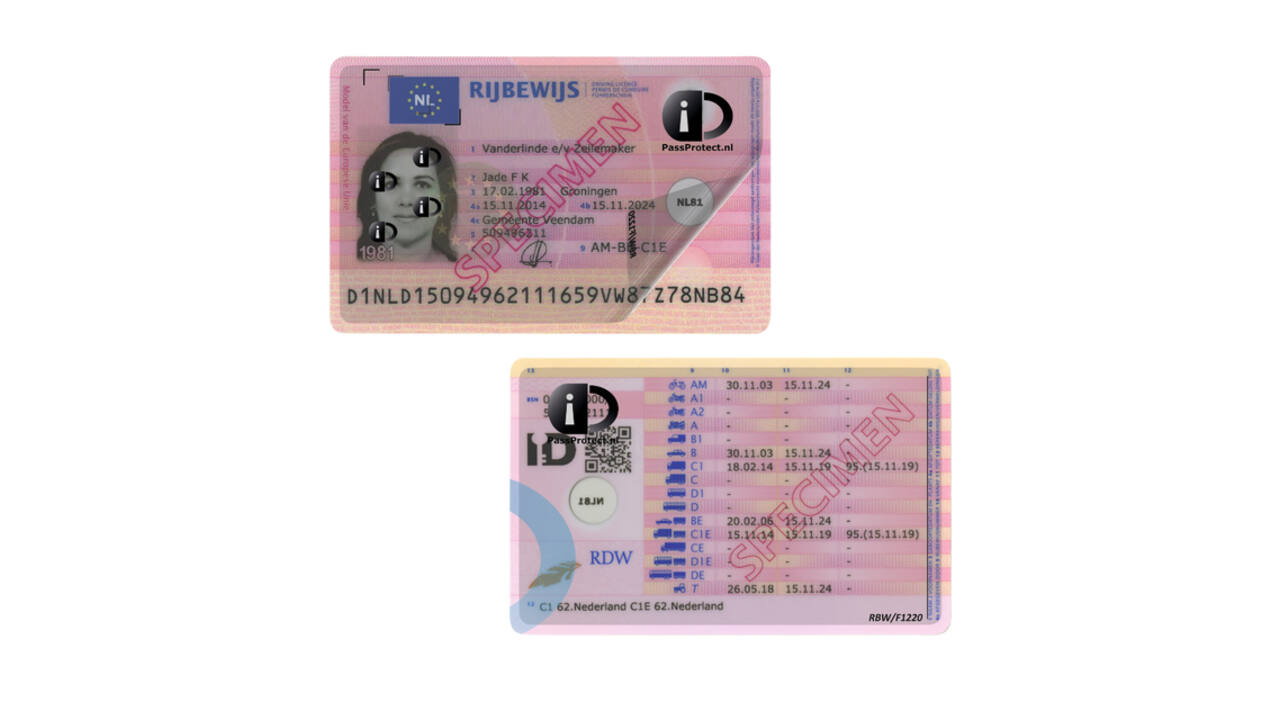 Beschermfolie PassProtect voor rijbewijs