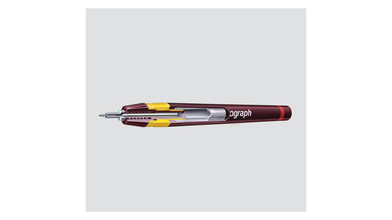 Tekenset rOtring Isograph 7-delig
