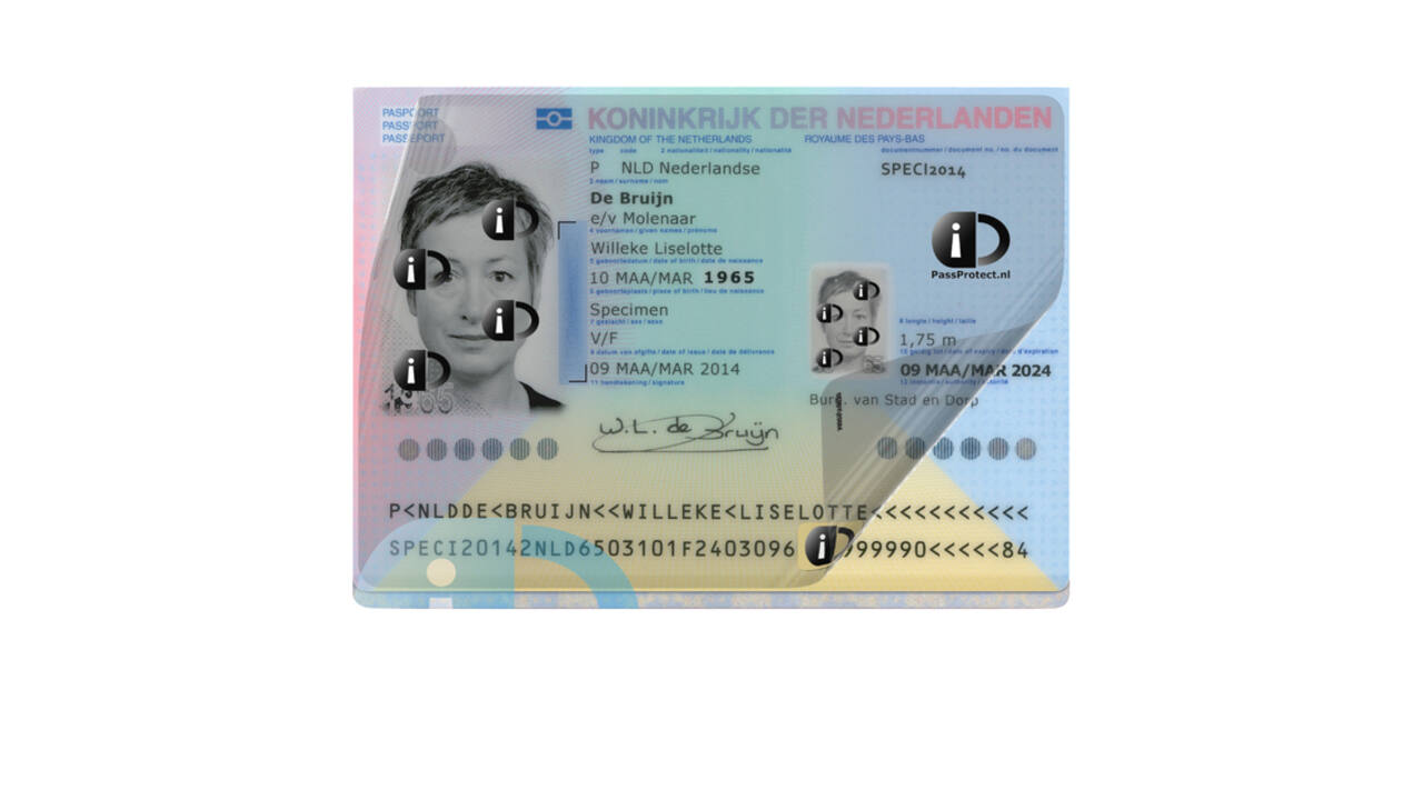 Beschermfolie PassProtect voor paspoort