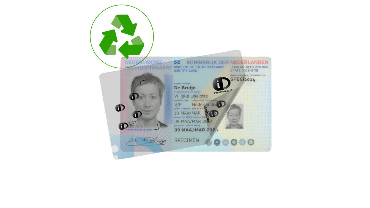 Beschermfolie PassProtect voor ID-kaart