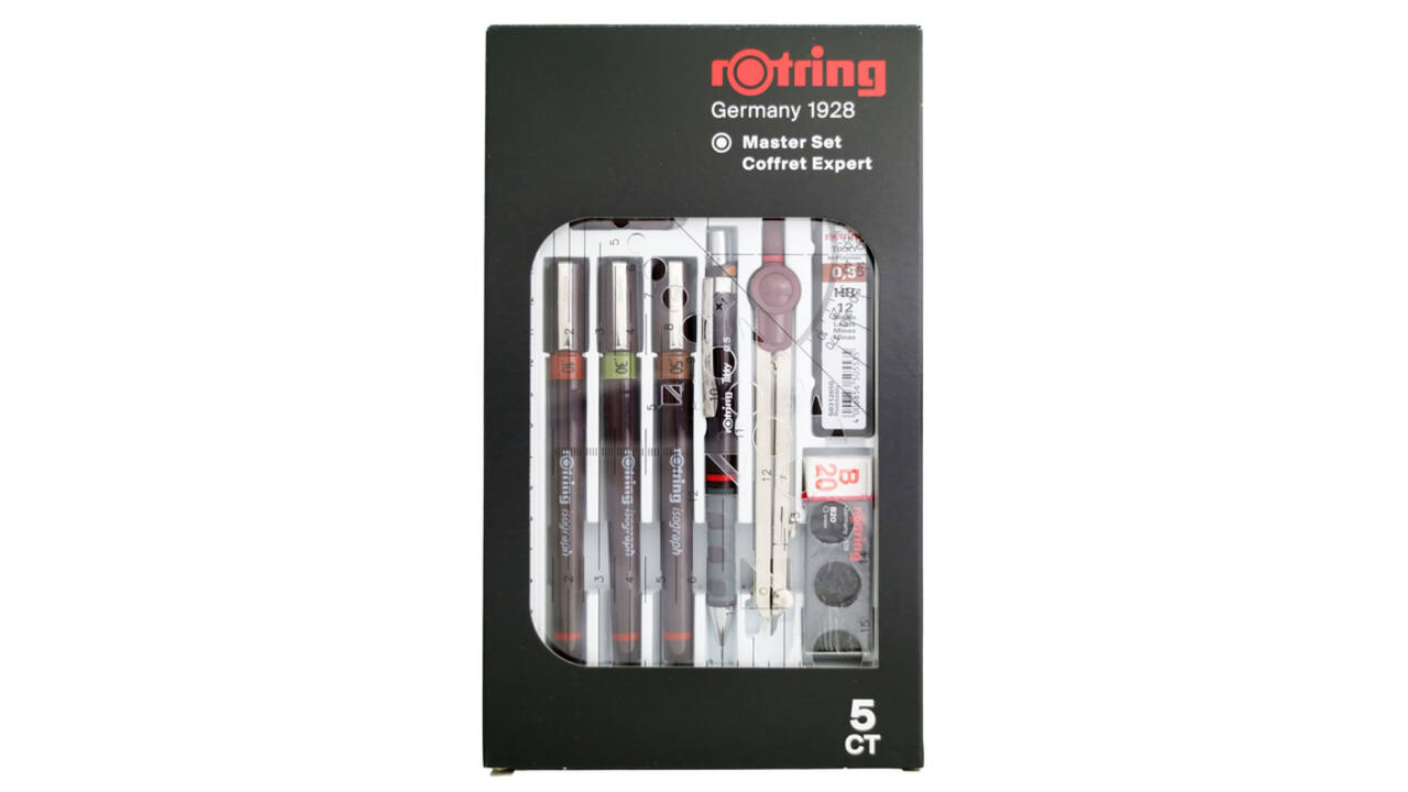 Tekenset rOtring Isograph Master 10-delig