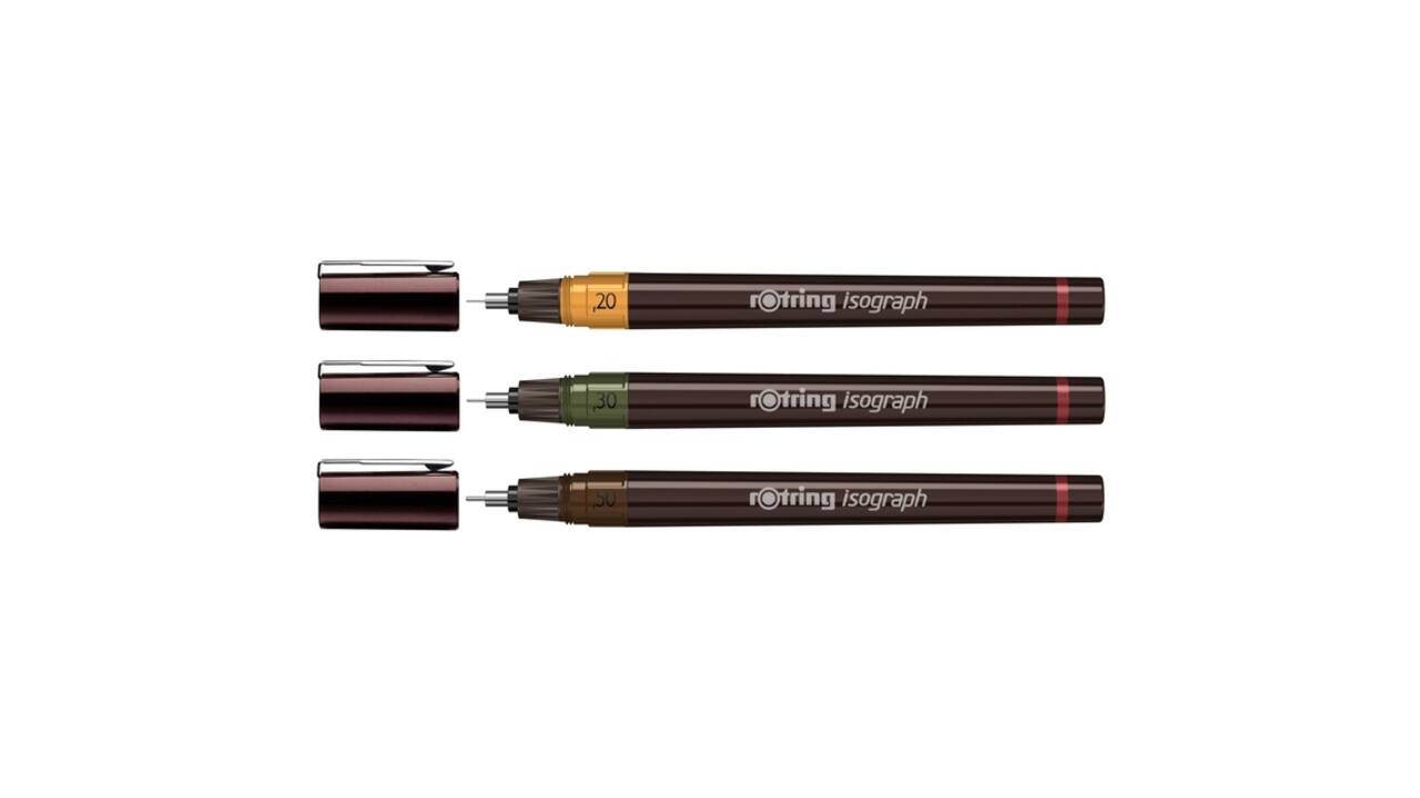 Tekenset rOtring Isograph Junior 4-delig