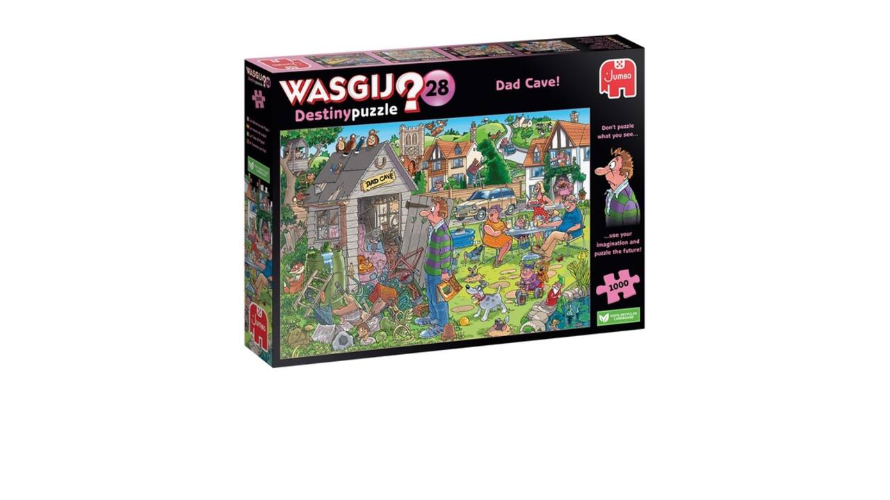 Puzzel Wasgij Destiny 28 De Mancave Van Pa! 1000 stukjes