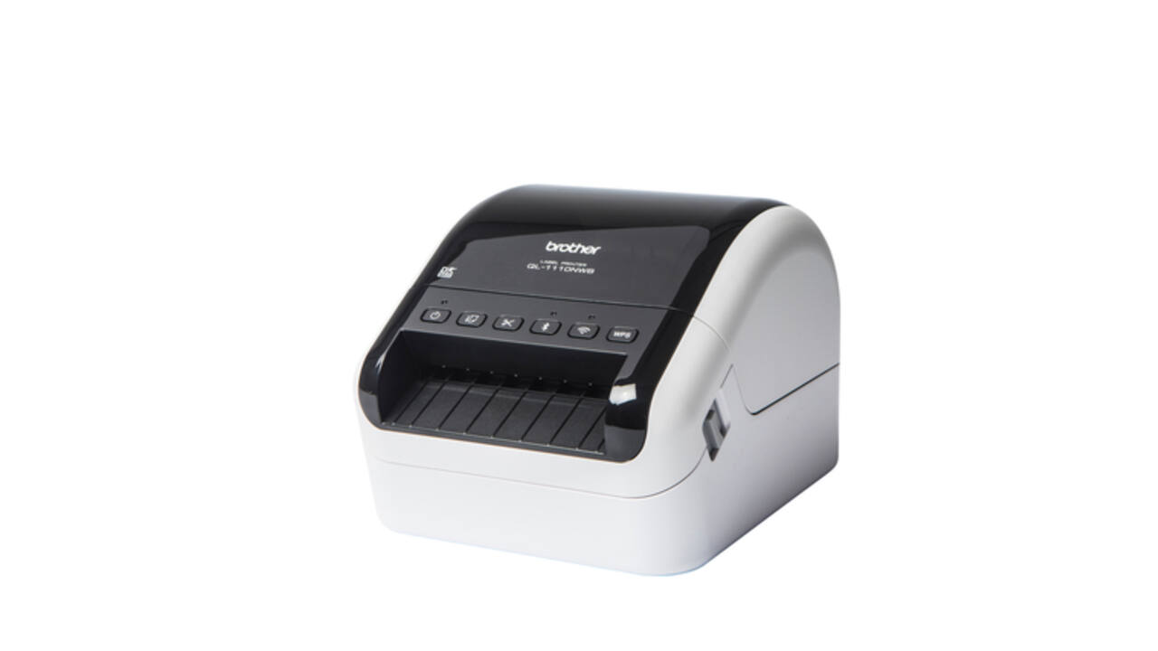 Labelprinter Brother DK QL-1110NWBc desktop 103,6mm wit