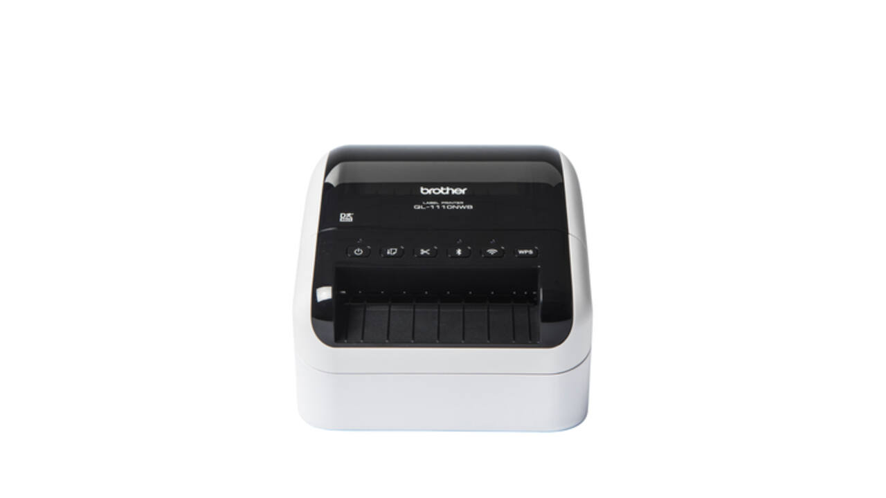 Labelprinter Brother DK QL-1110NWBc desktop 103,6mm wit