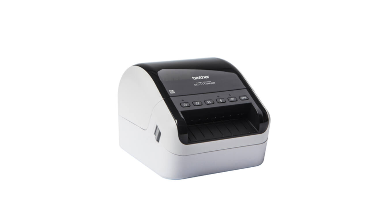 Labelprinter Brother DK QL-1110NWBc desktop 103,6mm wit