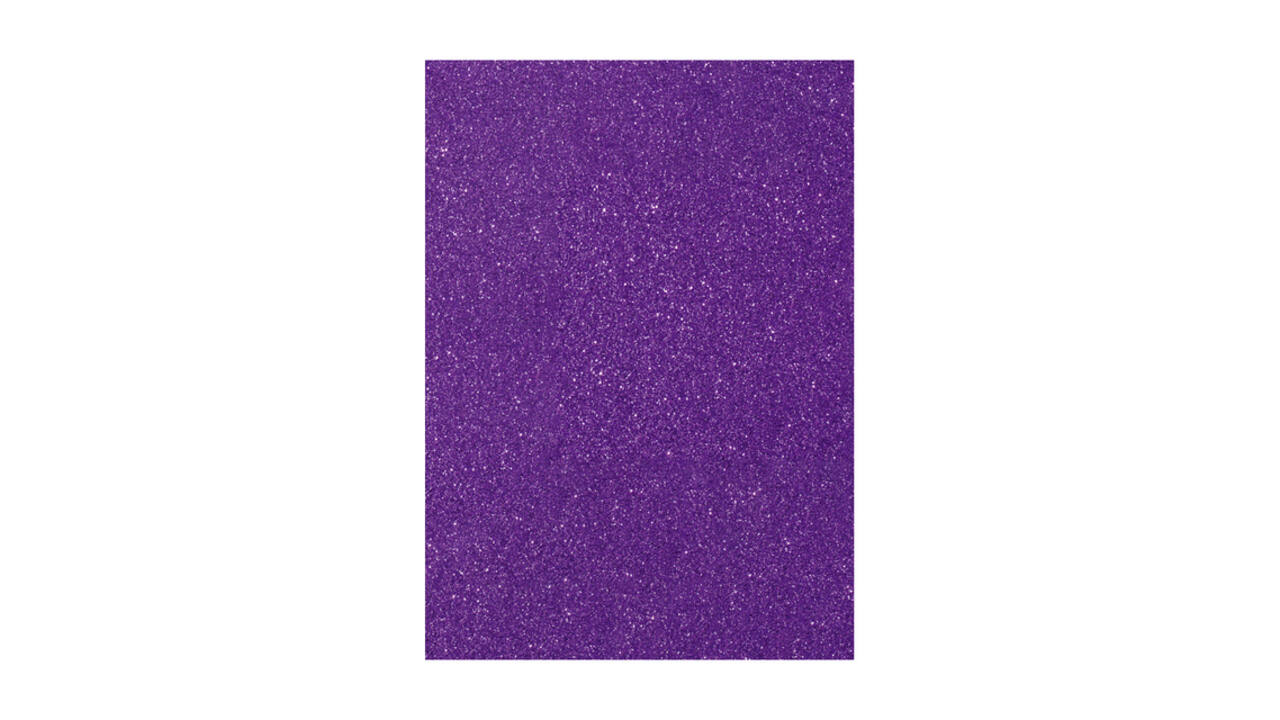 Glitterkarton Folia 50x70cm 300gr 15 vel 15 kleuren