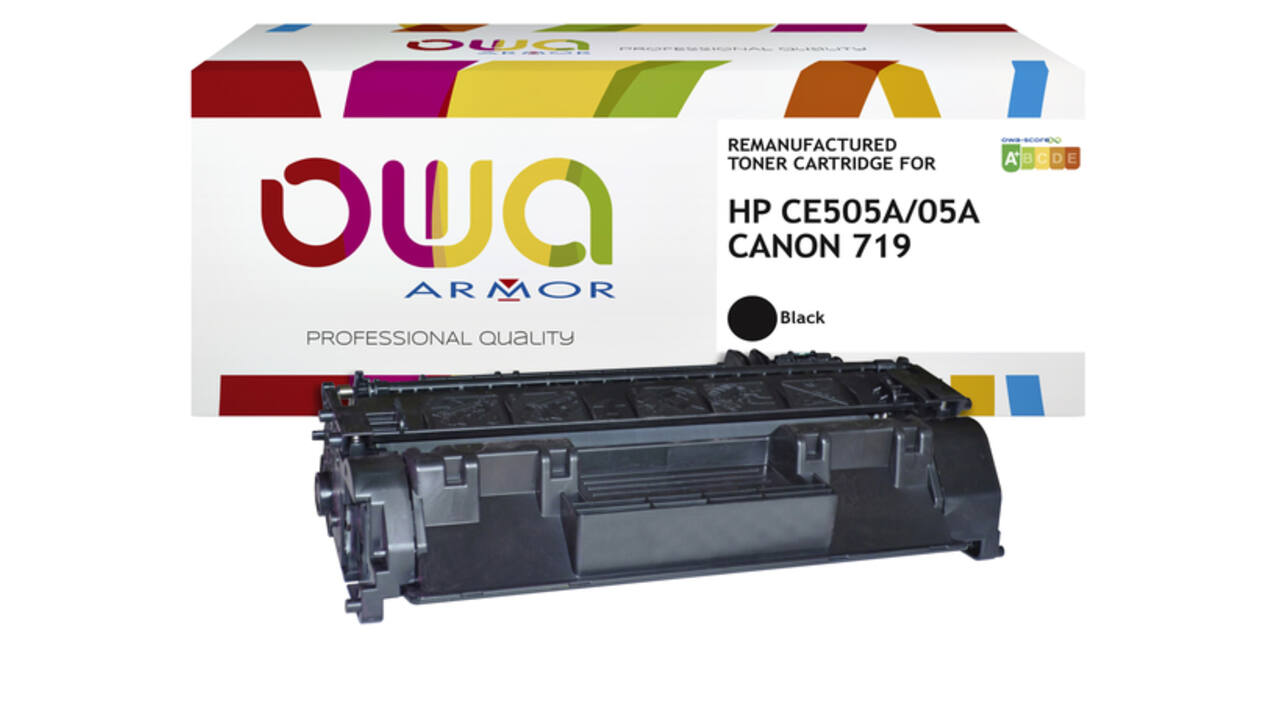 Tonercartridge OWA alternatief tbv HP CE505A zwart