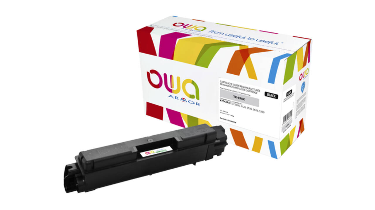 Toner OWA alternatief tbv Kyocera TK-590K zwart