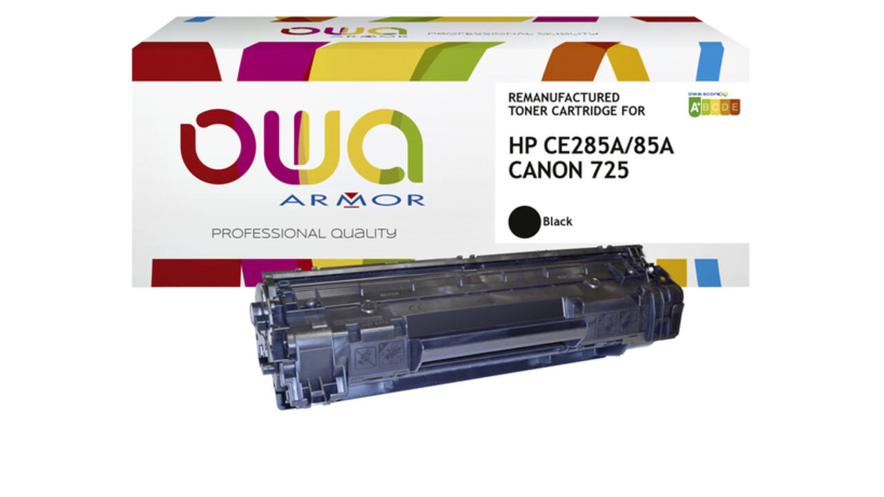 Tonercartridge OWA alternatief tbv HP CE285A zwart