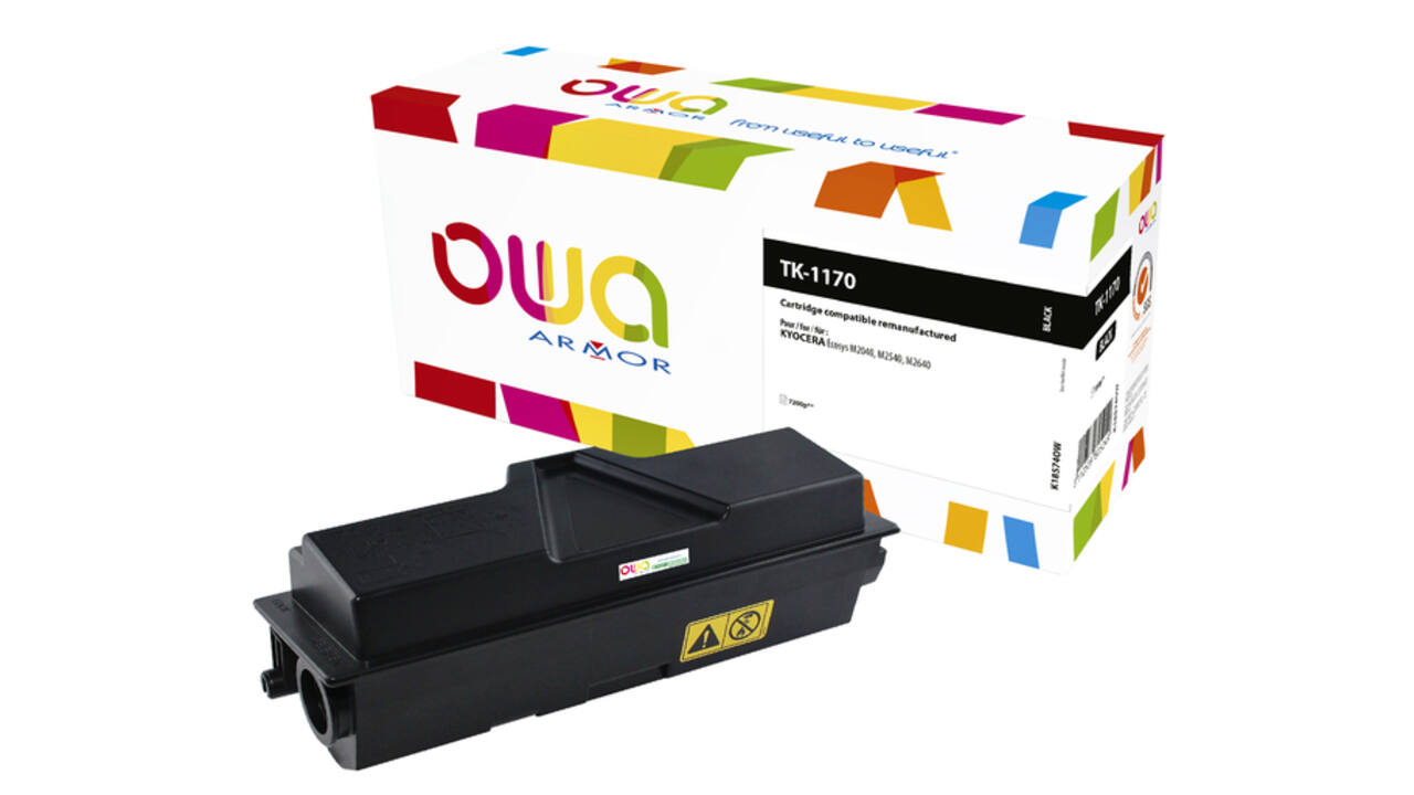 Toner OWA alternatief tbv Kyocera TK-1170K zwart