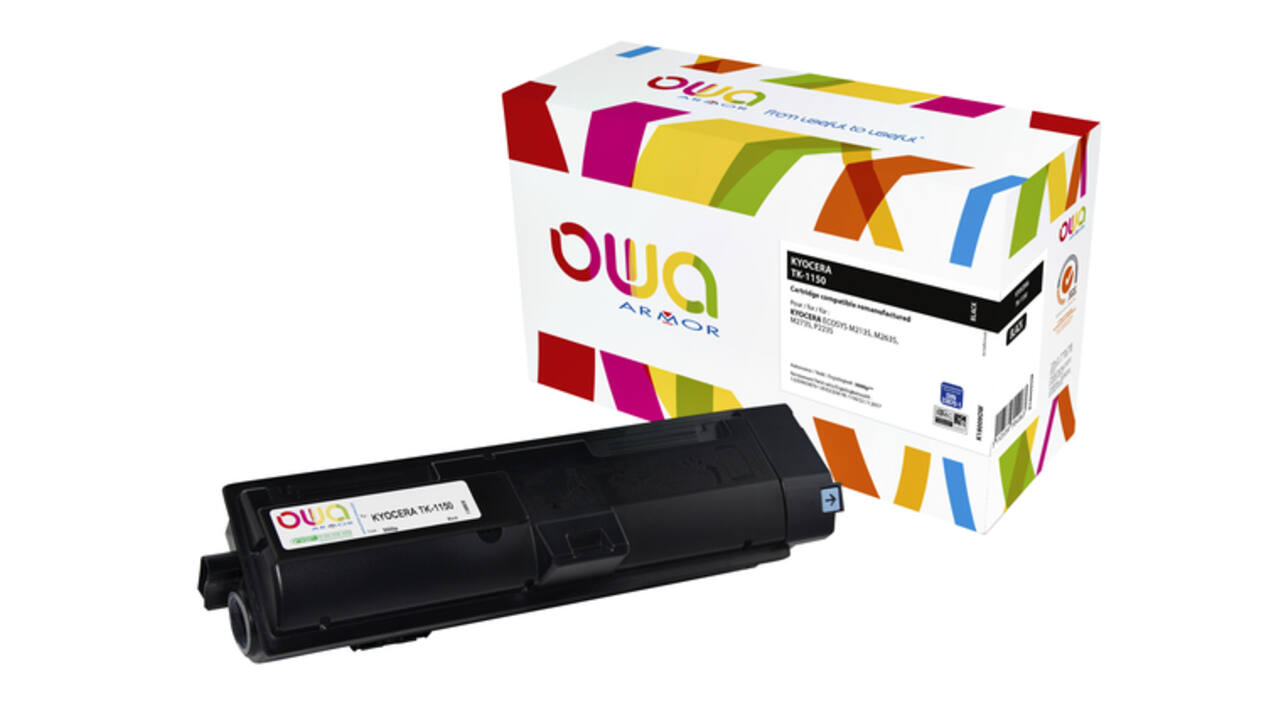 Toner OWA alternatief tbv Kyocera TK-1150K zwart