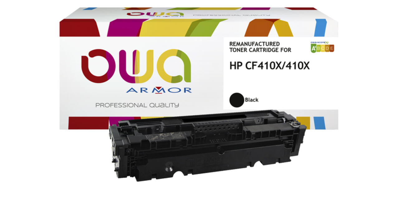 Tonercartridge OWA alternatief tbv HP CF410X zwart