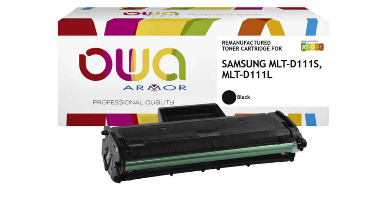 Tonercartridge OWA alternatief tbv Samsung MLT-D111S/D111L zwart