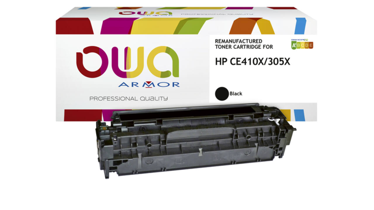 Tonercartridge OWA alternatief tbv HP CE410X zwart