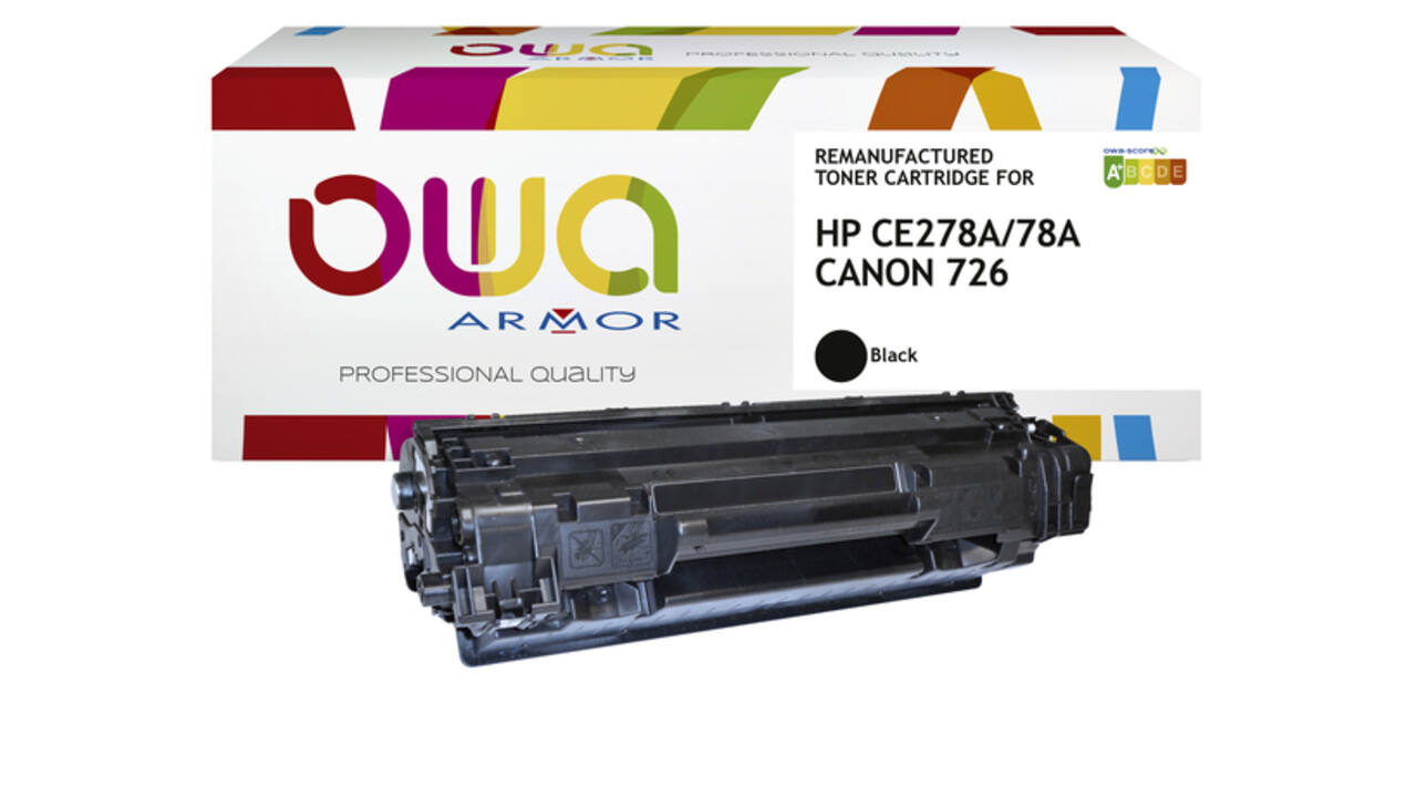 Tonercartridge OWA alternatief tbv HP CE278A zwart