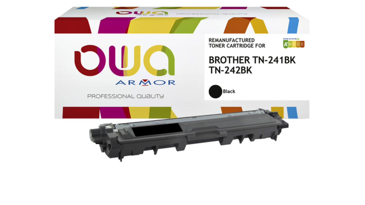 Toner OWA alternatief tbv Brother TN-241BK zwart
