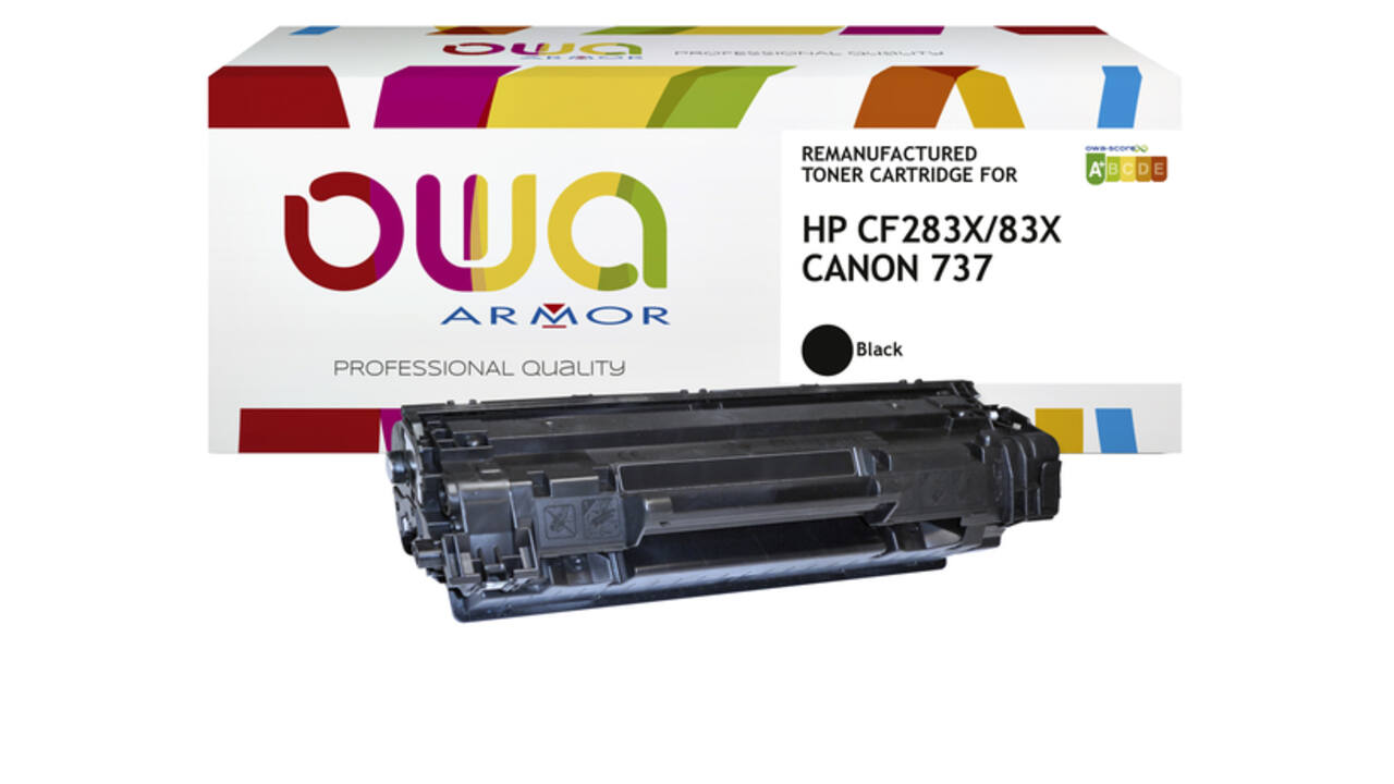 Tonercartridge OWA alternatief tbv HP CF283X zwart