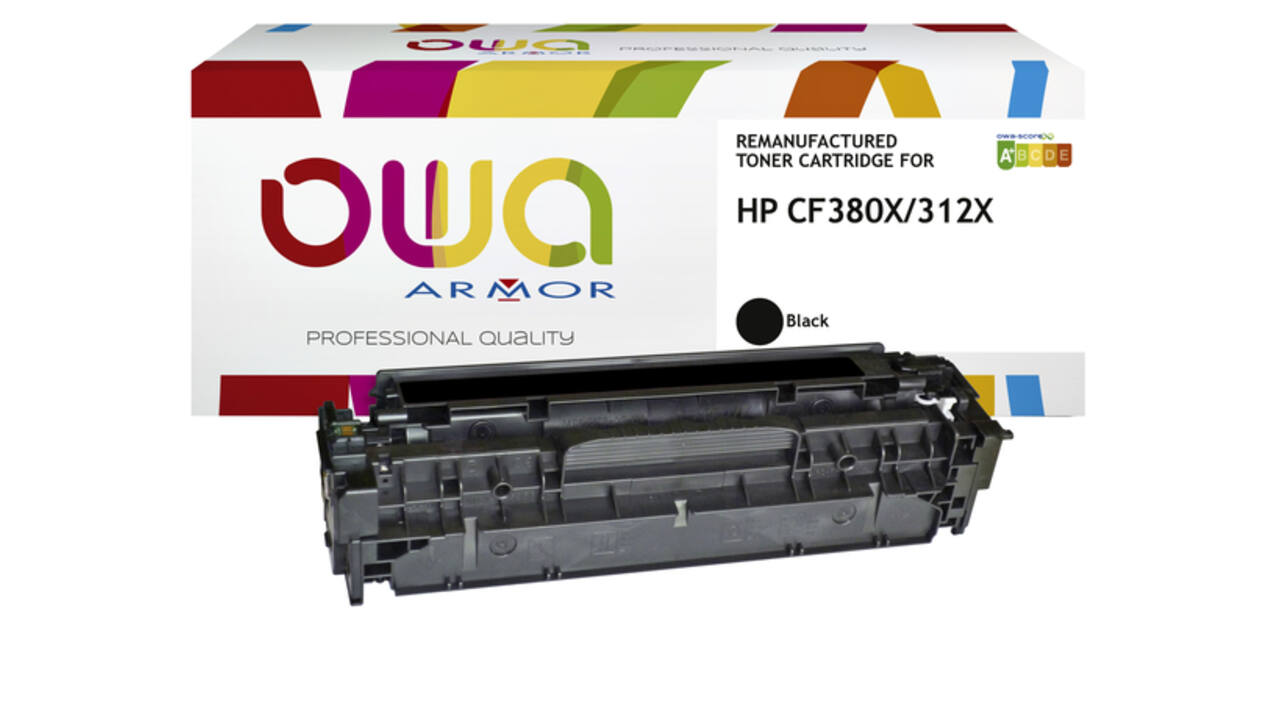 Tonercartridge OWA alternatief tbv HP CF380X zwart