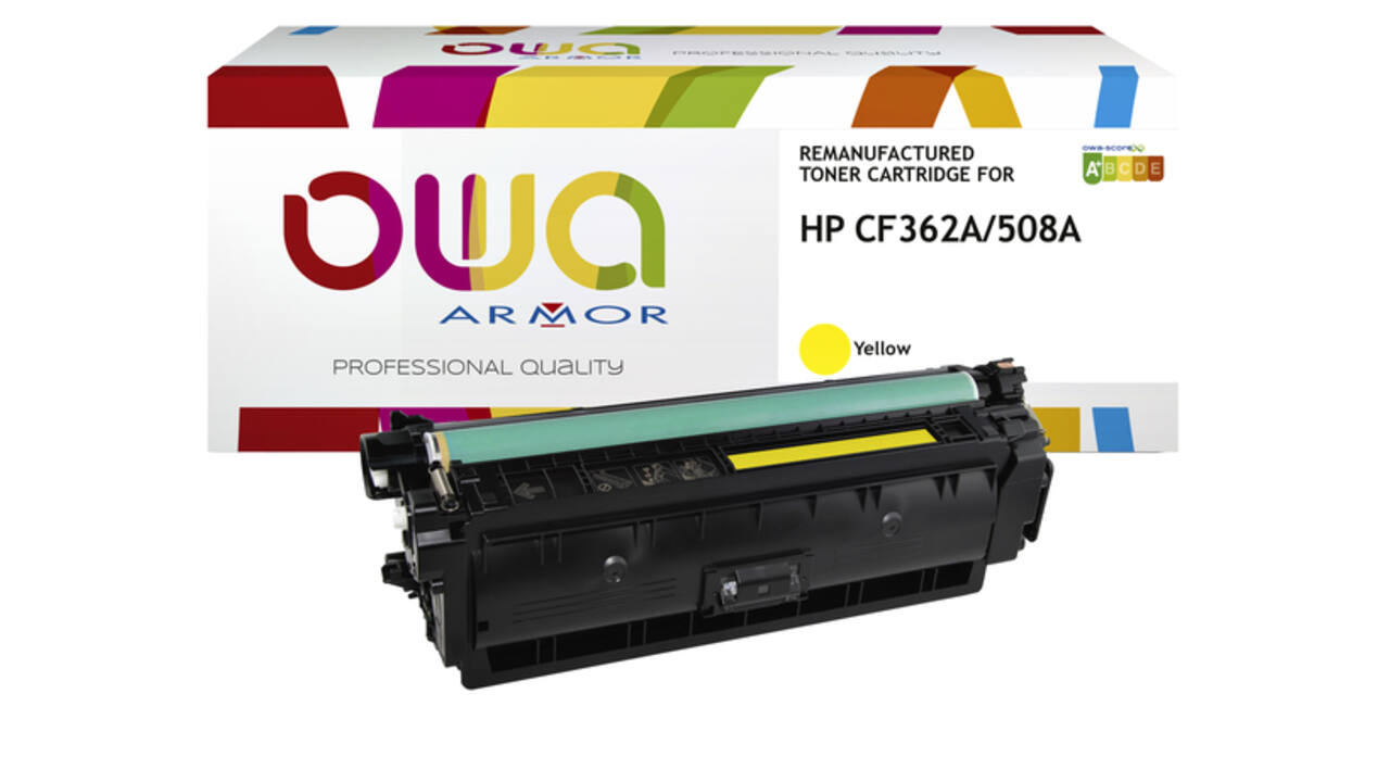 Tonercartridge OWA alternatief tbv HP CF362A geel