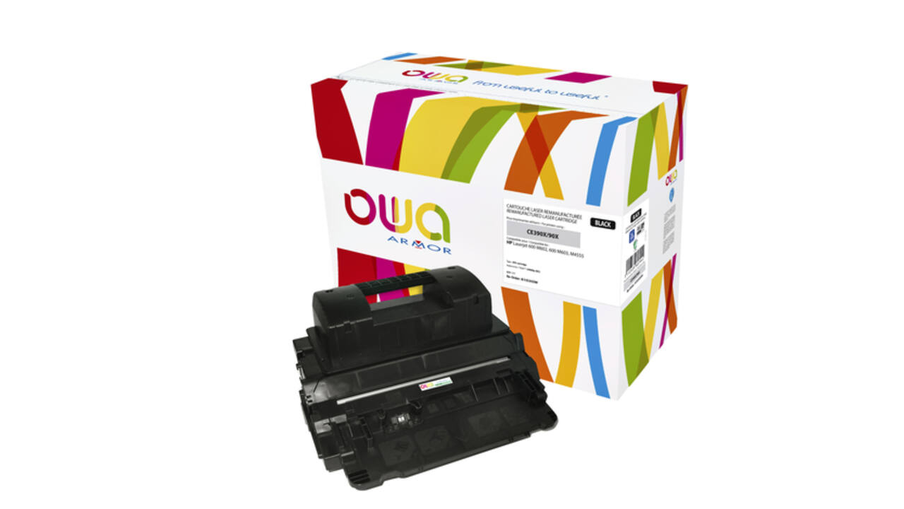 Tonercartridge OWA alternatief tbv HP CE390X zwart