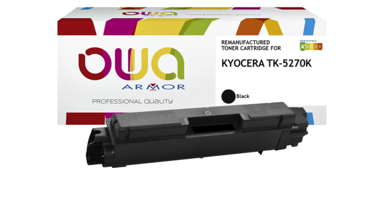 Toner OWA alternatief tbv Kyocera TK-5270K zwart