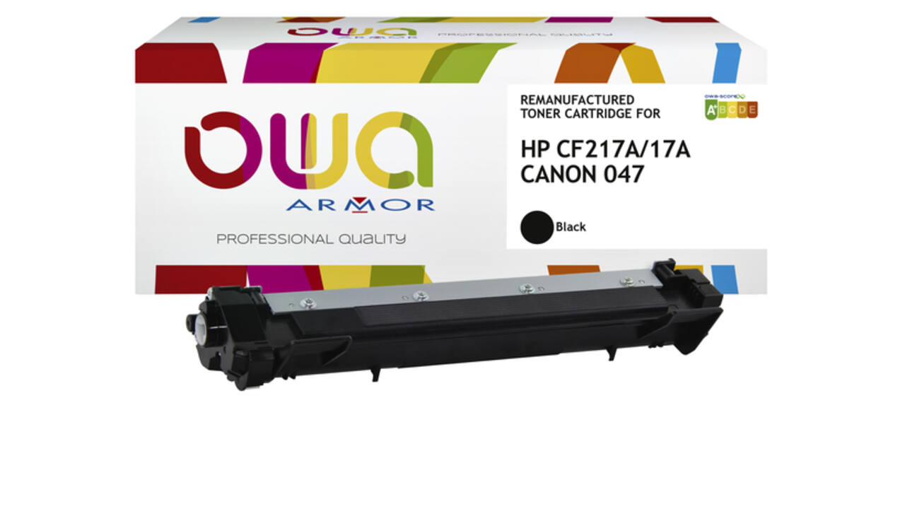 Tonercartridge OWA alternatief tbv HP CF217A zwart