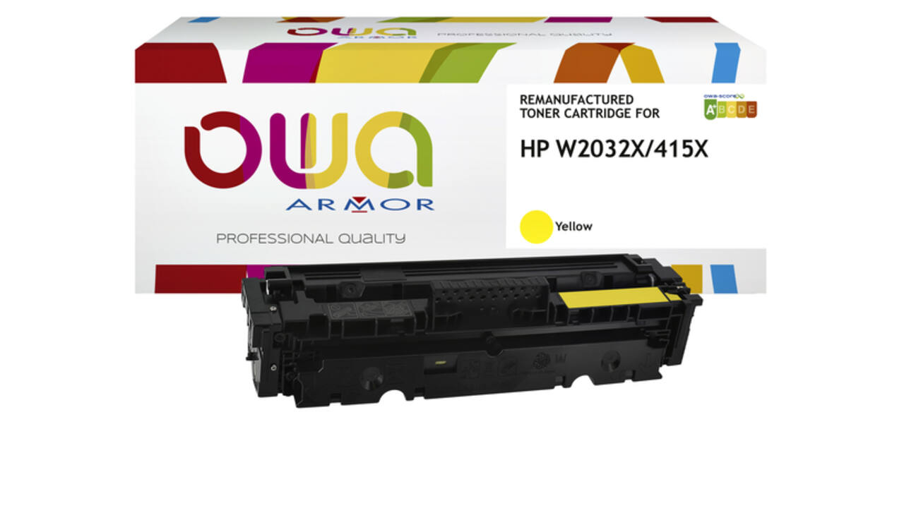 Tonercartridge OWA alternatief tbv HP W2032X geel